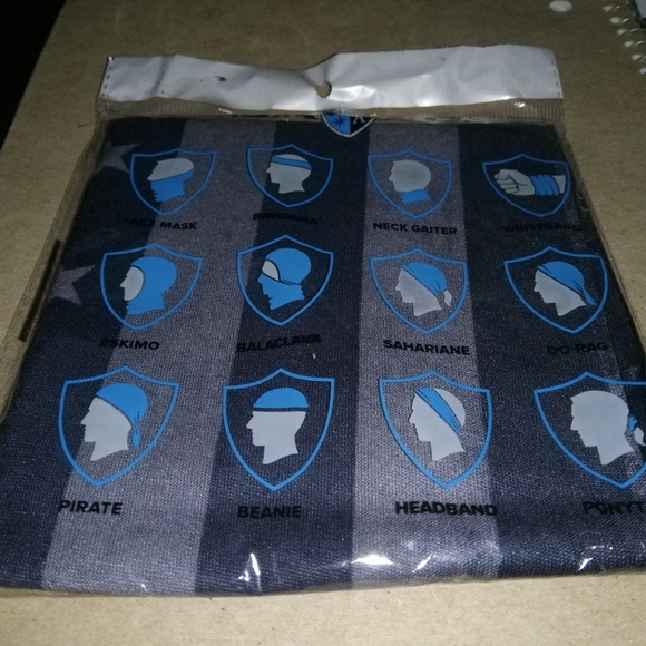 SA Co multi-purpose face shield mask america black out protects against - Picture 3 of 4